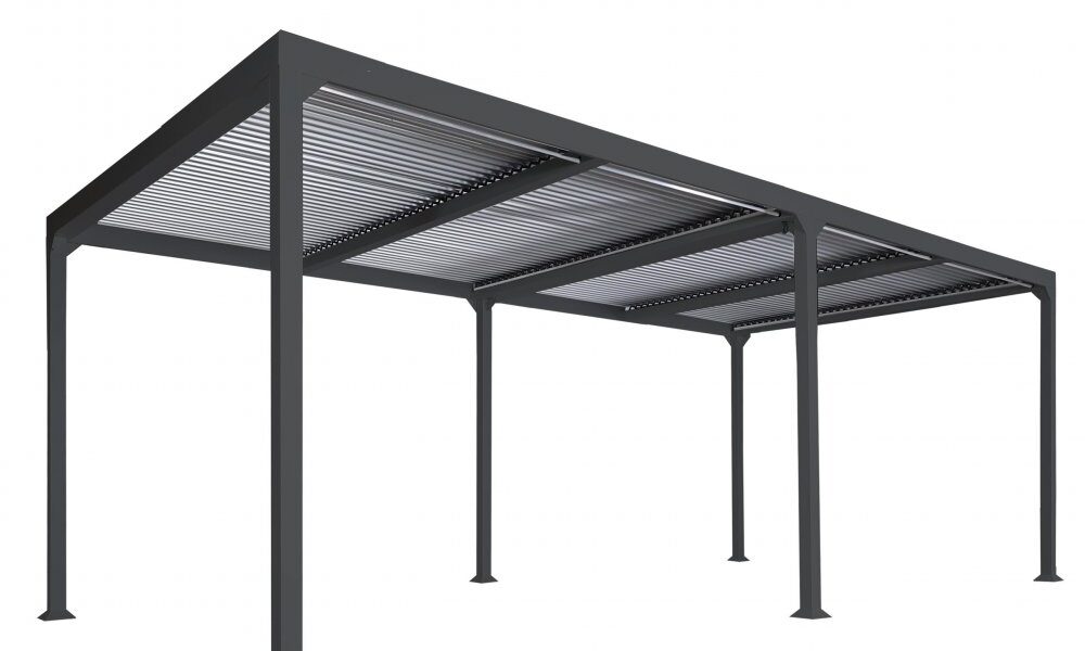 Bioklimatická pergola HWC-L46 3×6 Antracit