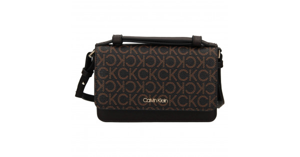 Dámska crossbody kabelka Calvin Klein Jossa – hnedá